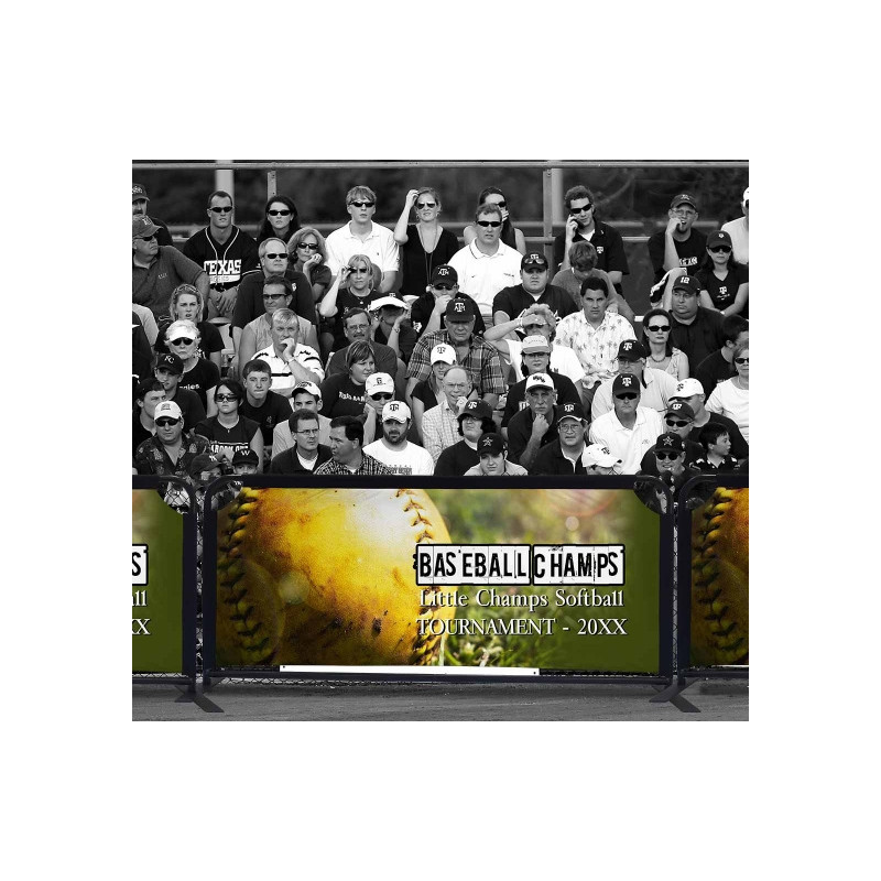 Crowd Control Barriers (3.29' x 2.75ft)