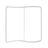 S Shape Pillow Case Backdrop (Hardware only)