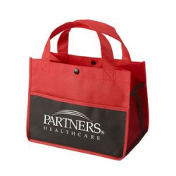 Non-woven Hidden Buckle Lunch Tote Bag