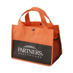 Non-woven Hidden Buckle Lunch Tote Bag
