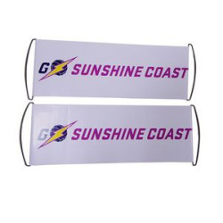 Handheld Portable Rolling Scroll Banner