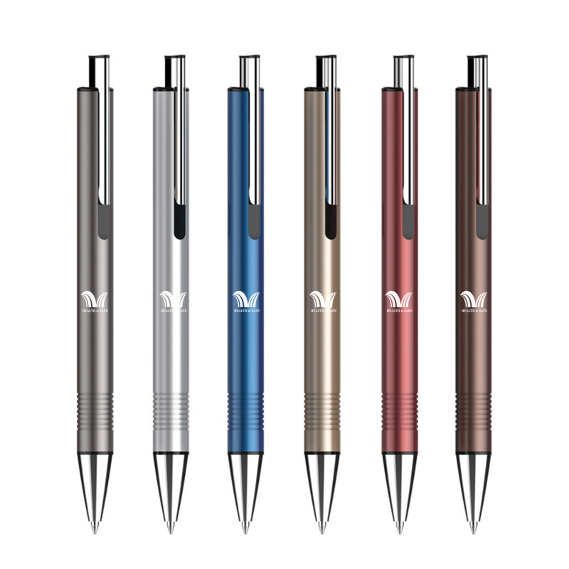 Medium Point Black Ink Pens Bulk Click Personalized