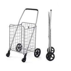 Shopping Trolley Grocery Multi-functional Foldable Cart