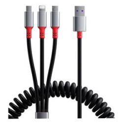 Retractable Multi 3 In 1 Fast Charging Cable