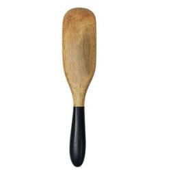 Color Handle Wooden Spurtle Set With Reusable Bag 4/Pack