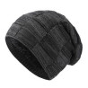 Acrylic Warm stretch-knit beanie