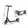 Foldable Kick Scooters for Teens and Adults