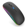 Led Wireless Rechargeable Slim Mouse