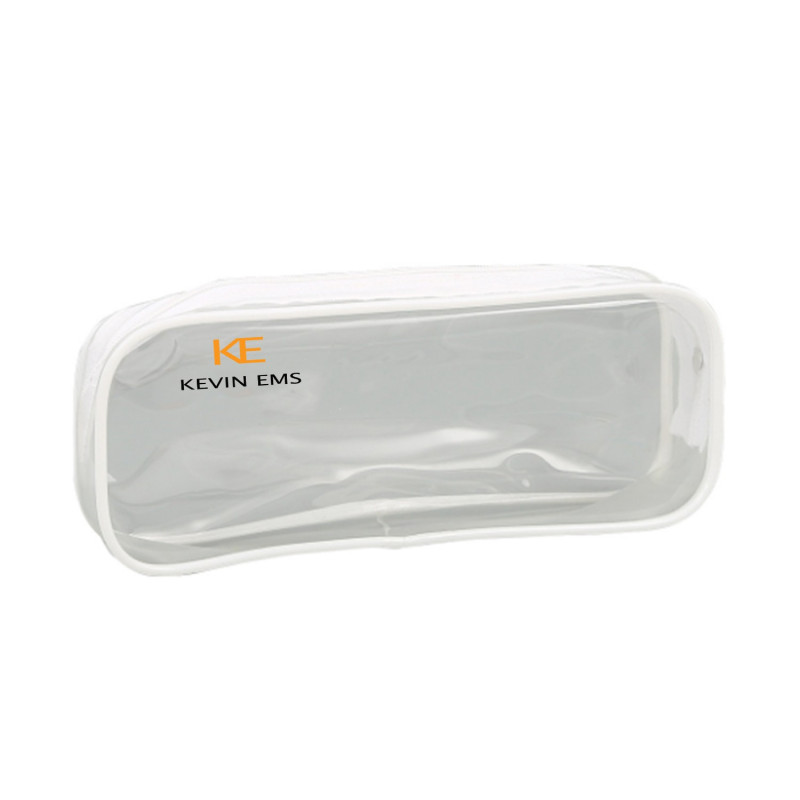 PVC Pen Bag Stationery Bag Transparent Plastic Storage Bag