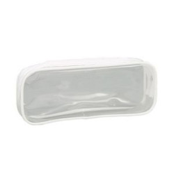 PVC Pen Bag Stationery Bag Transparent Plastic Storage Bag