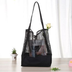 Sheer Mesh Tote Bag