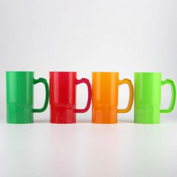 22 Oz Plastic Beer Stein Mug