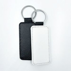 Leatherette Key Tag