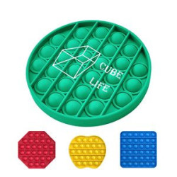Silicone Push pop Bubble Fidget Toy Relieve Emotional Stress