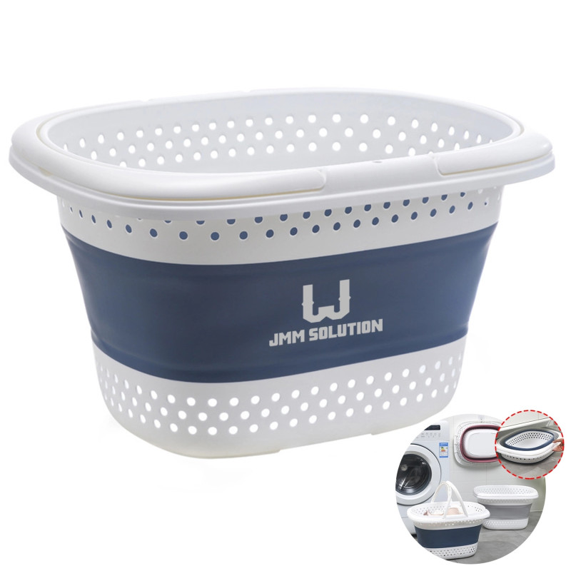 Collapsible Plastic Laundry Basket