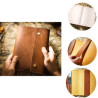 Cowhide Hand Ledger Notebook