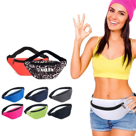 Colorful Neon Fanny Pack With Customized Logo