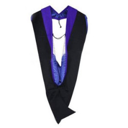 Graduation Hood for Master Degree Deluxe Academic