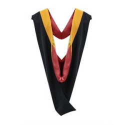 Graduation Hood for Master Degree Deluxe Academic