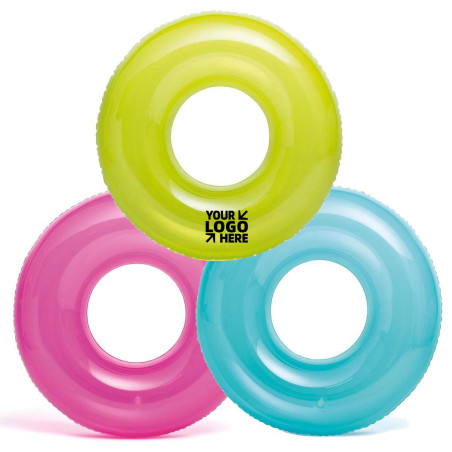 30" Transparent Swimming Ring