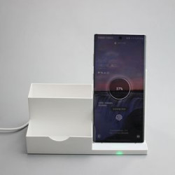 Desktop Organizer With Wireless Charging