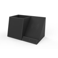 Wireless Charging Stand With Pen Holder