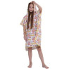 Custom Sublimation Youth Changing Robe With Hood