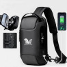 Anti-Theft Men'S Chest Bag