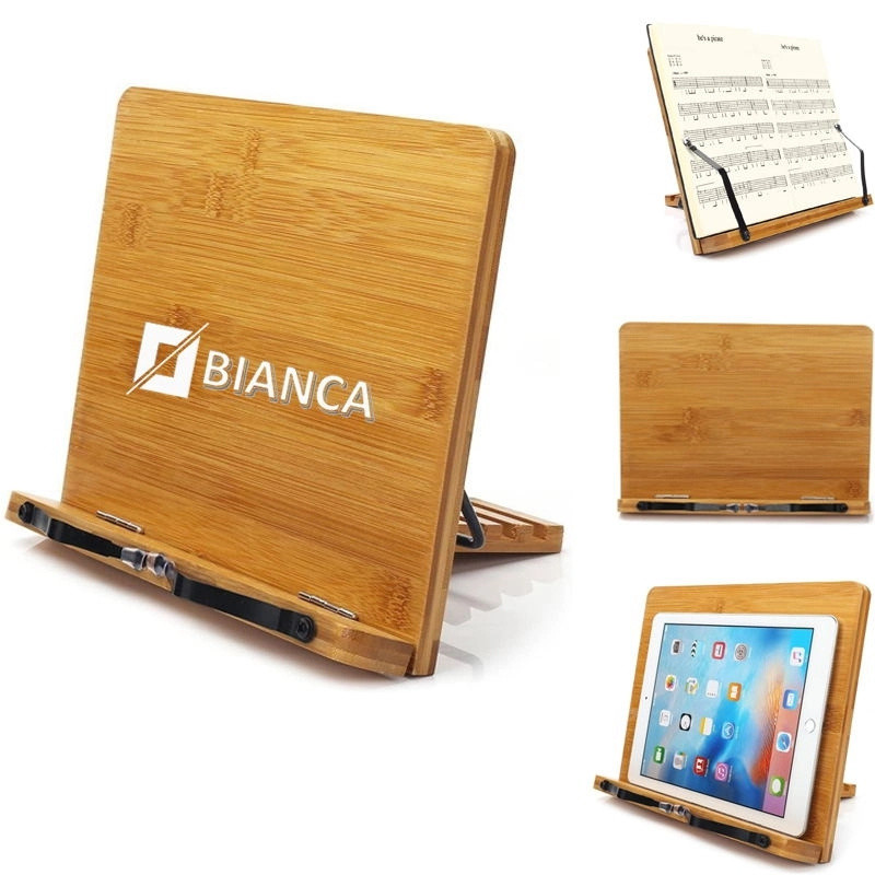 Multi-Function Bamboo Bookstand & Holders For Reading