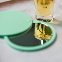 Round Portable Folding Small Mirror