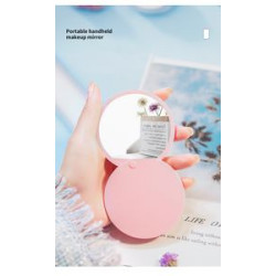 Round Portable Folding Small Mirror
