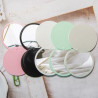 Round Portable Folding Small Mirror