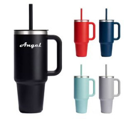 40 OZ Reusable Double Wall Insulated Mug