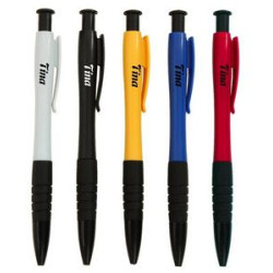 Ballpoint Pen, Medium Point, Assorted Two Ink Colors