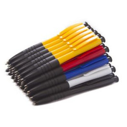 Ballpoint Pen, Medium Point, Assorted Two Ink Colors