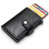 Minimalist Leather Wallet RFID Blocking