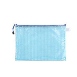 Zipper Mesh Document Pouch Bag