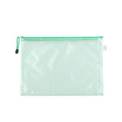 Zipper Mesh Document Pouch Bag