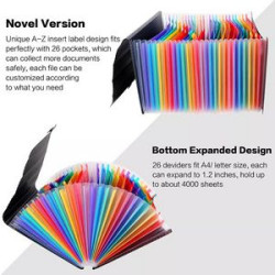 Accordian File Folders