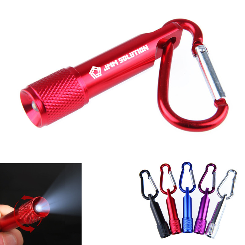 Mini LED Keychain Flashlight With A Carabiner