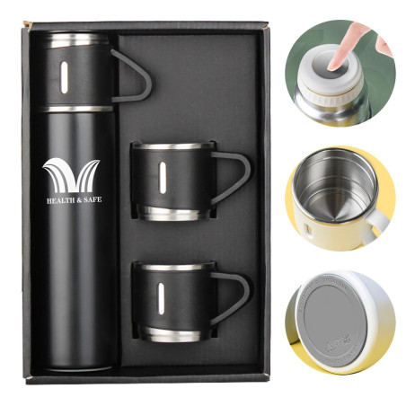 High-End Thermos Mug Gift Set