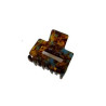 Plastic Small square acetate hair clip