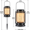 Mason Jar Decor Mobile Outdoor Solar Lanterns