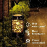 Mason Jar Decor Mobile Outdoor Solar Lanterns