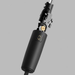 Foldable Windproof Inverted Umbrella with Reflective Strips