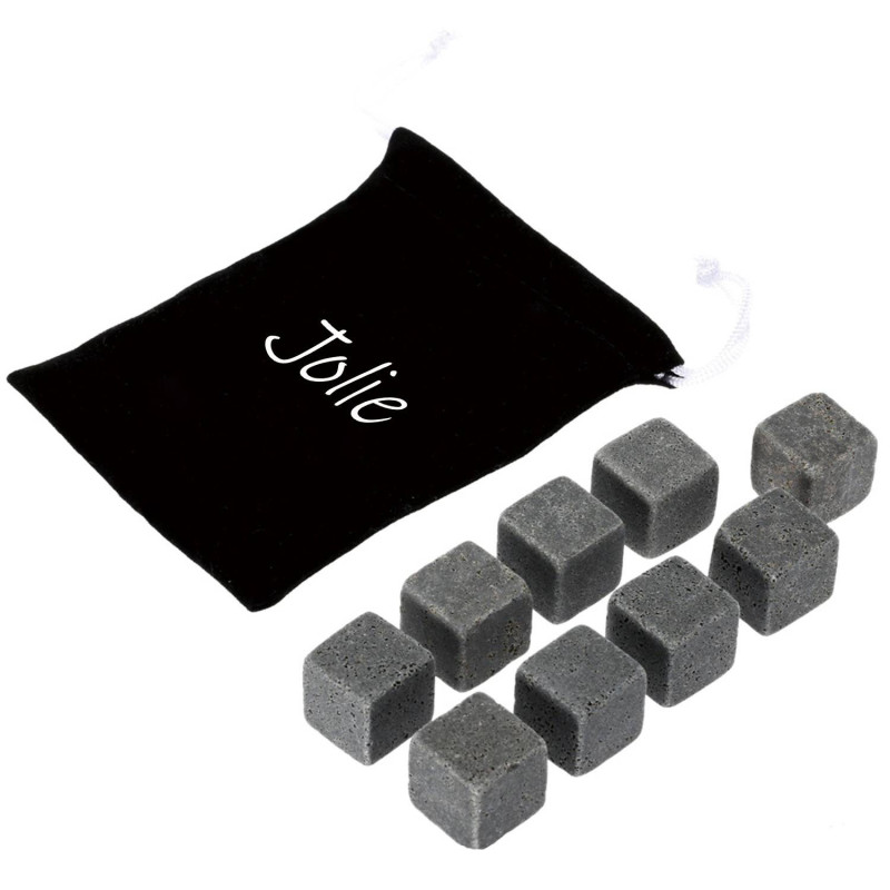 Pure Soft Stone Reusable Rocks for Whiskey Set