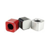 Aluminum Alloy Square Small Pen Holder