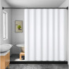 Polyester Fabric Shower Curtain Bathroom 31.5" W x 70.9" H