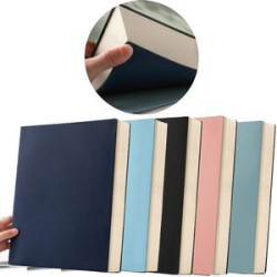 A4 Classic Hardcover Notebook Journal PU Leather
