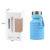 Collapsible Water Bottles Leakproof Valve Reuseable BPA Free